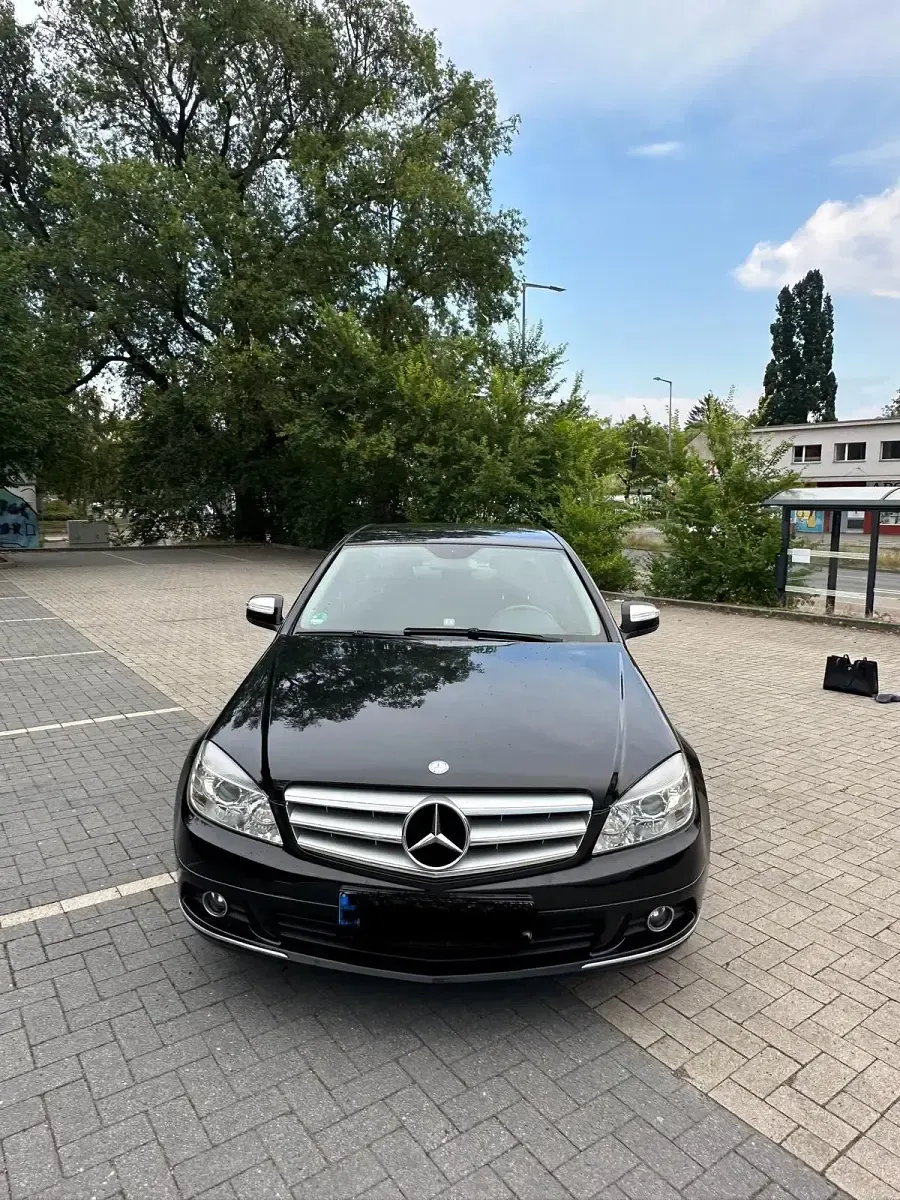 Gebraucht Mercedes C200 2007 Schwarz Limousine