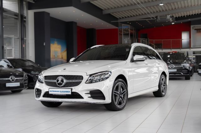 Polarweiss unilack Gebraucht 2020 Mercedes C400 Business Kombi | 33.980 € (Fairer Preis) - Bild 1/4