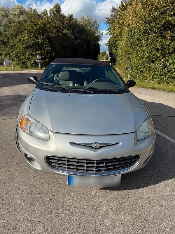 Silber Gebraucht 2001 Chrysler Sebring Cabriolet Cabrio | 4.490 € (Guter Preis) - Bild 1/4