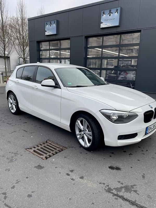 Usata BMW 116 Efficient Dynamics 130 CV (95 kW) 2013 Bianco Utilitaria