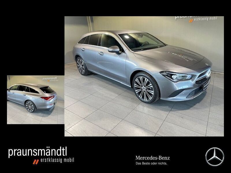 Grau Gebraucht 2023 Mercedes CLA200 Progressive Limousine | 33.490 € (Superpreis) - Bild 1/4