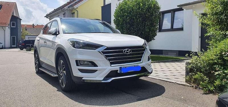 Gebraucht Hyundai Tucson Premium 185 PS (136 kW) 2019 Weiß SUV