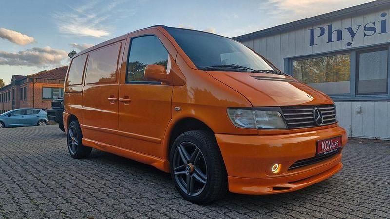 Gebraucht Mercedes Vito 129 PS (94 kW) 1997 Orange Van