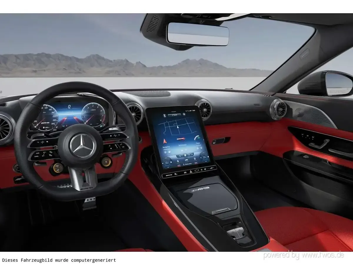 Neu Mercedes SL43 AMG AMG 421 PS (309 kW) 2026 Obsidianschwarz  lack Cabrio