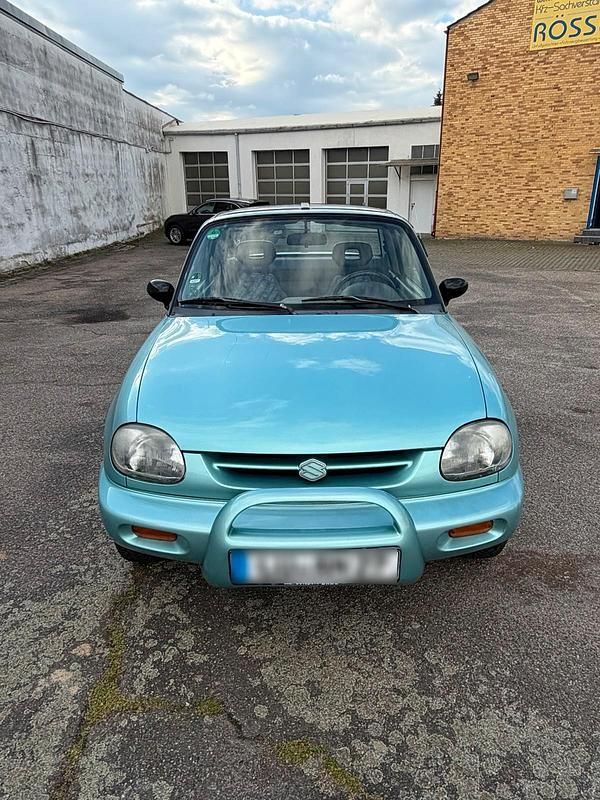 Gebraucht Suzuki Vitara 97 PS (71 kW) 1997 Blau Cabrio