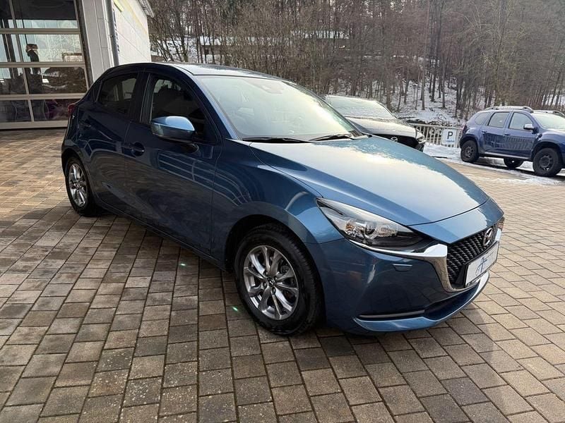 Gebraucht Mazda 2 Exclusive-Line 90 PS (66 kW) 2022 Blau Kleinwagen