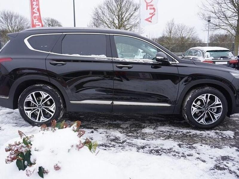 Gebraucht Hyundai Santa Fe Premium 200 PS (147 kW) 2019 Schwarz SUV