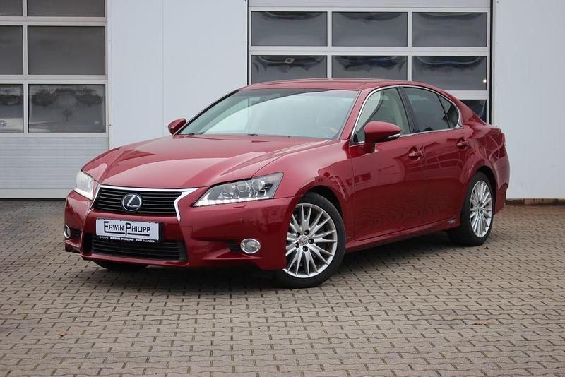 Karmesinrot crystal shine Gebraucht 2012 Lexus GS450H Luxury Line Limousine | 25.990 € - Bild 1/4