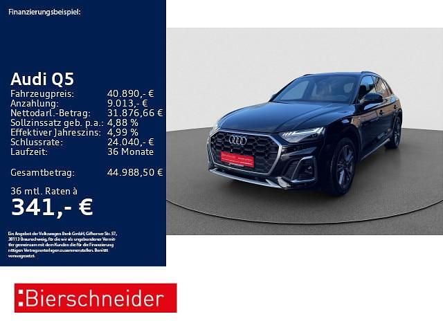Schwarz Gebraucht 2021 Audi Q5 S-Line SUV | 40.890 € (Fairer Preis) - Bild 1/3