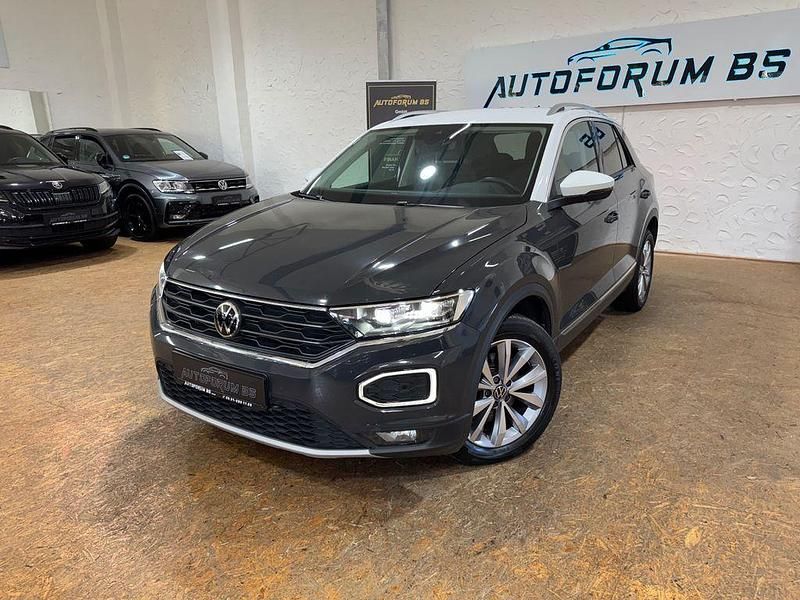 Grau Gebraucht 2021 VW T-Roc Style SUV | 19.990 € (Guter Preis) - Bild 1/4