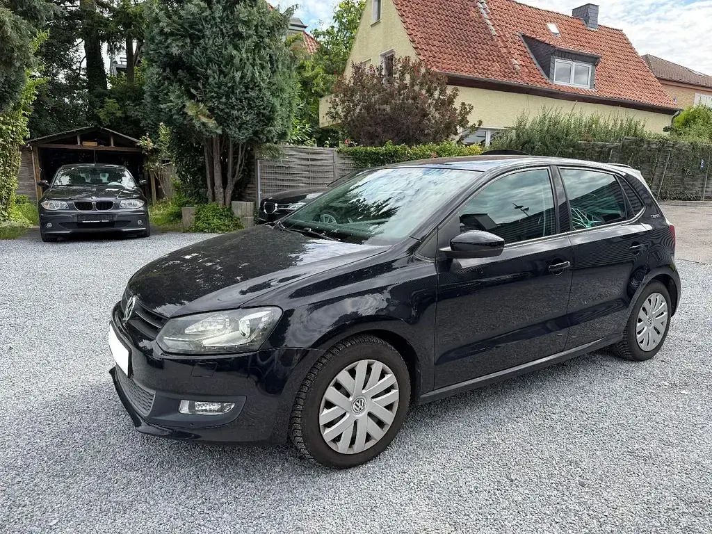 Gebraucht VW Polo Team 105 PS (77 kW) 2011 Schwarz Kleinwagen