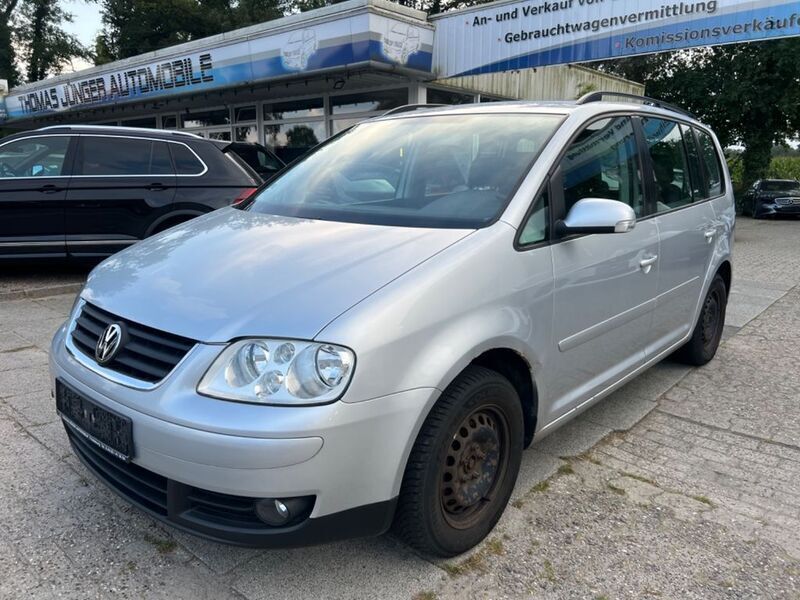 Gebraucht VW Touran Trendline 105 PS (77 kW) 2004 Silber Van / Kleinbus