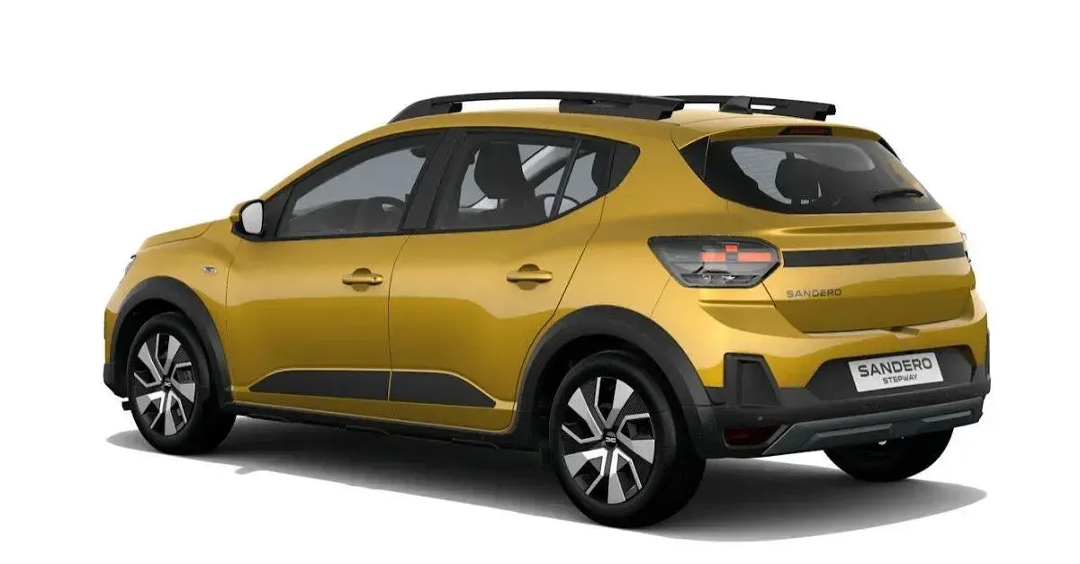 Neu Dacia Sandero Expression 110 PS (80 kW) 2026 Amber yellow SUV