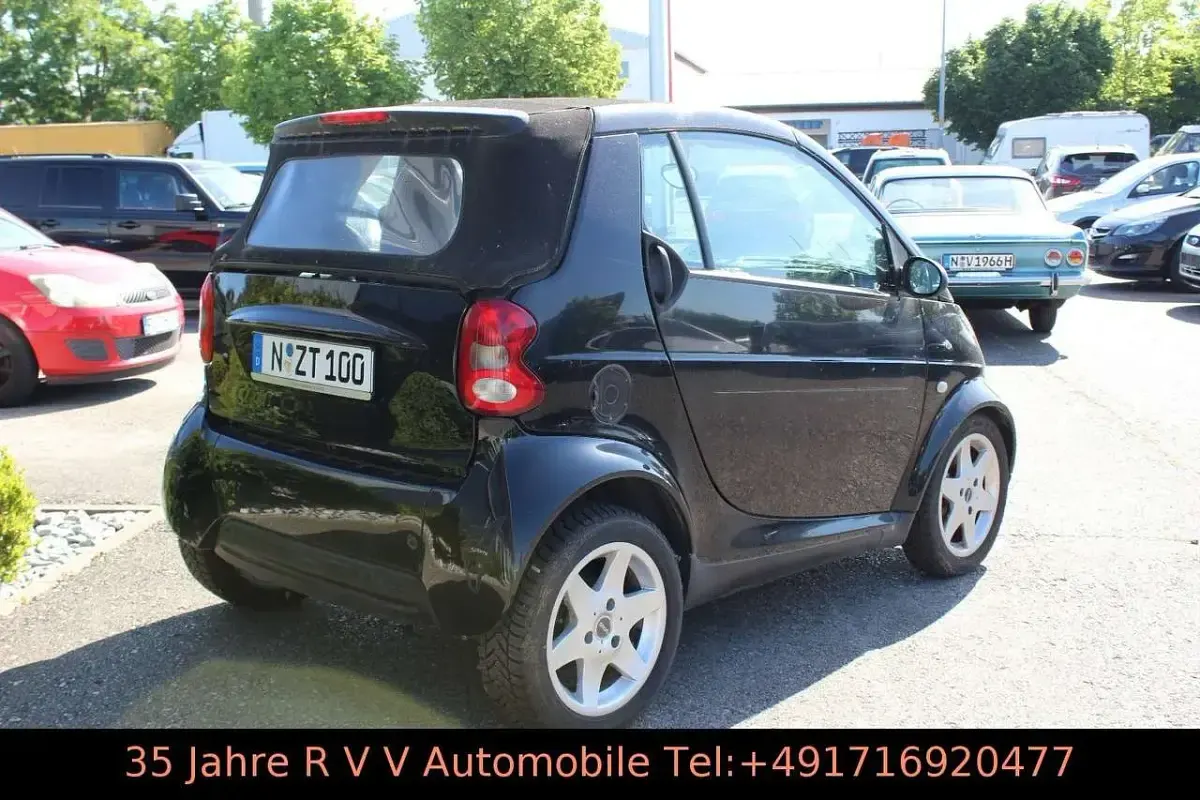 Occasion Smart ForTwo Cabrio Pulse 61 ch (44 kW) 2001 Noir Cabriolet