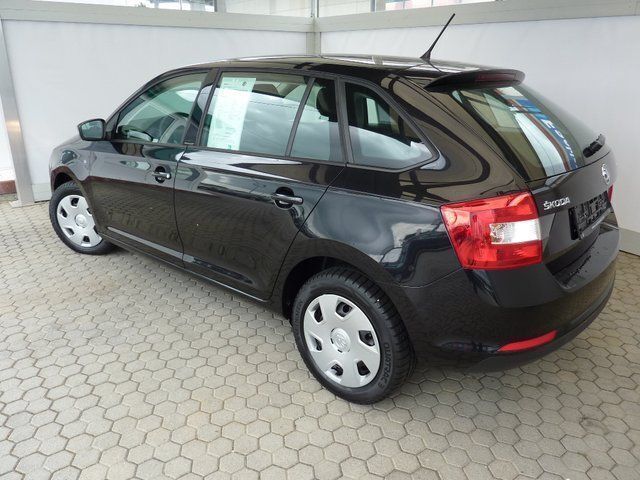 Gebraucht Skoda Rapid Ambition 90 PS (66 kW) 2014 Schwarz metallic Limousine