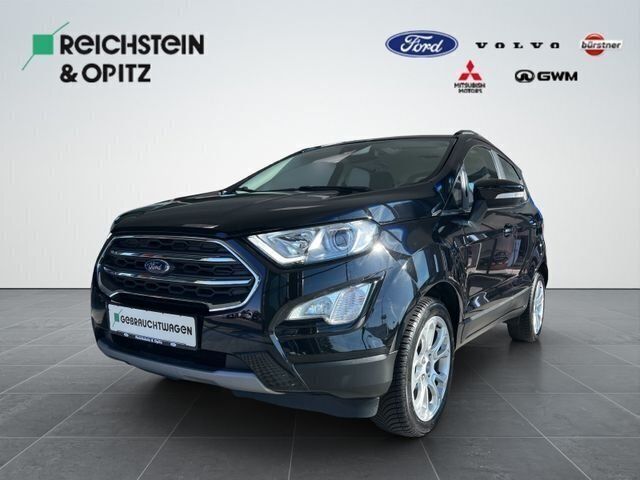 Schwarz Gebraucht 2022 Ford Ecosport Titanium SUV | 15.390 € (Guter Preis) - Bild 1/4