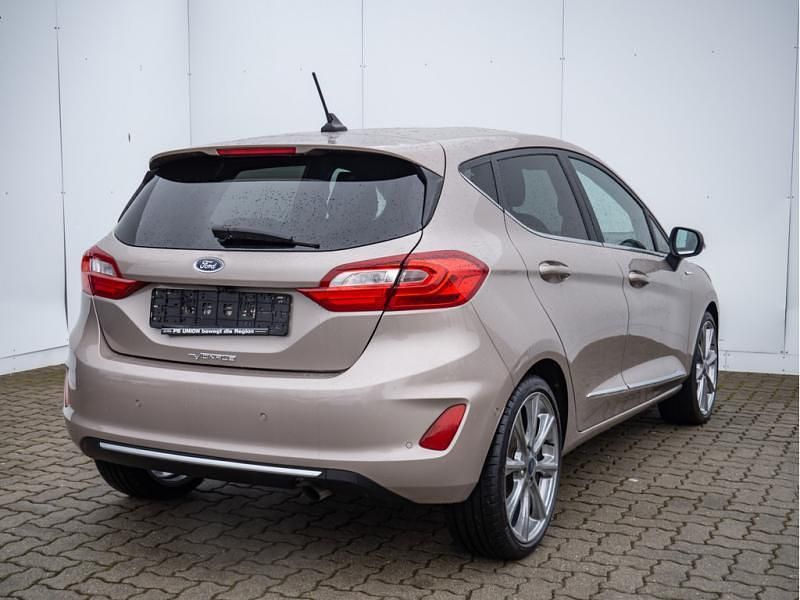 Gebraucht Ford Fiesta Vignale 101 PS (74 kW) 2019 Frostweiß Kleinwagen