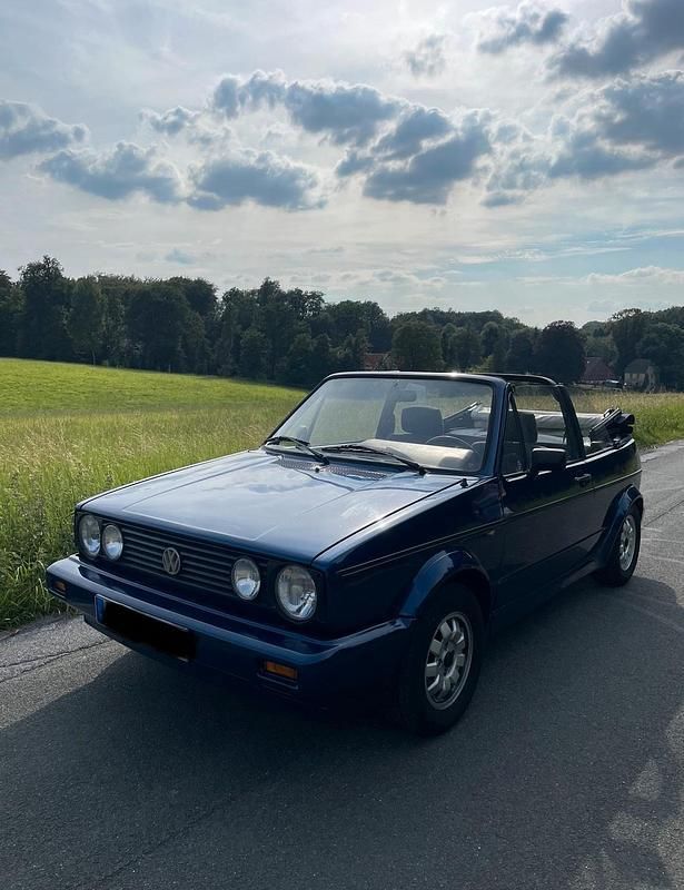Blau Gebraucht 1982 VW Golf Cabriolet Cabrio | 9.250 € - Bild 1/4