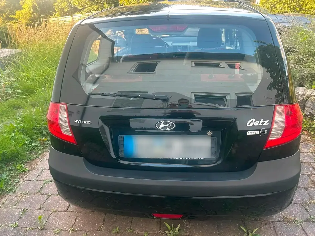 Gebraucht Hyundai Getz Edition+ 97 PS (71 kW) 2009 Schwarz Kleinwagen