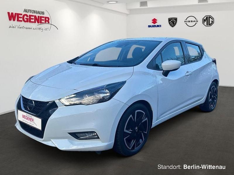 White (s) Gebraucht 2021 Nissan Micra N-Way Limousine | 14.880 € (Etwas zu teuer) - Bild 1/4
