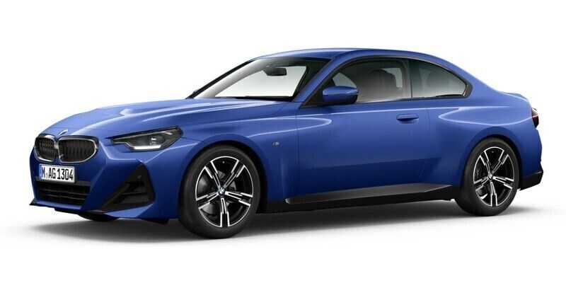 Blau Gebraucht 2024 BMW 218 Shadowline Coupé | 35.528 € (Guter Preis) - Bild 1/4