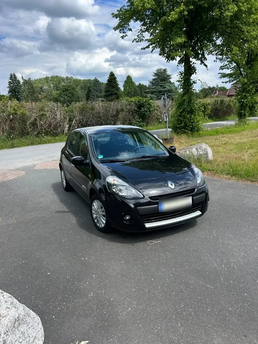 Gebraucht Renault Clio Expression 75 PS (55 kW) 2009 Schwarz Kleinwagen