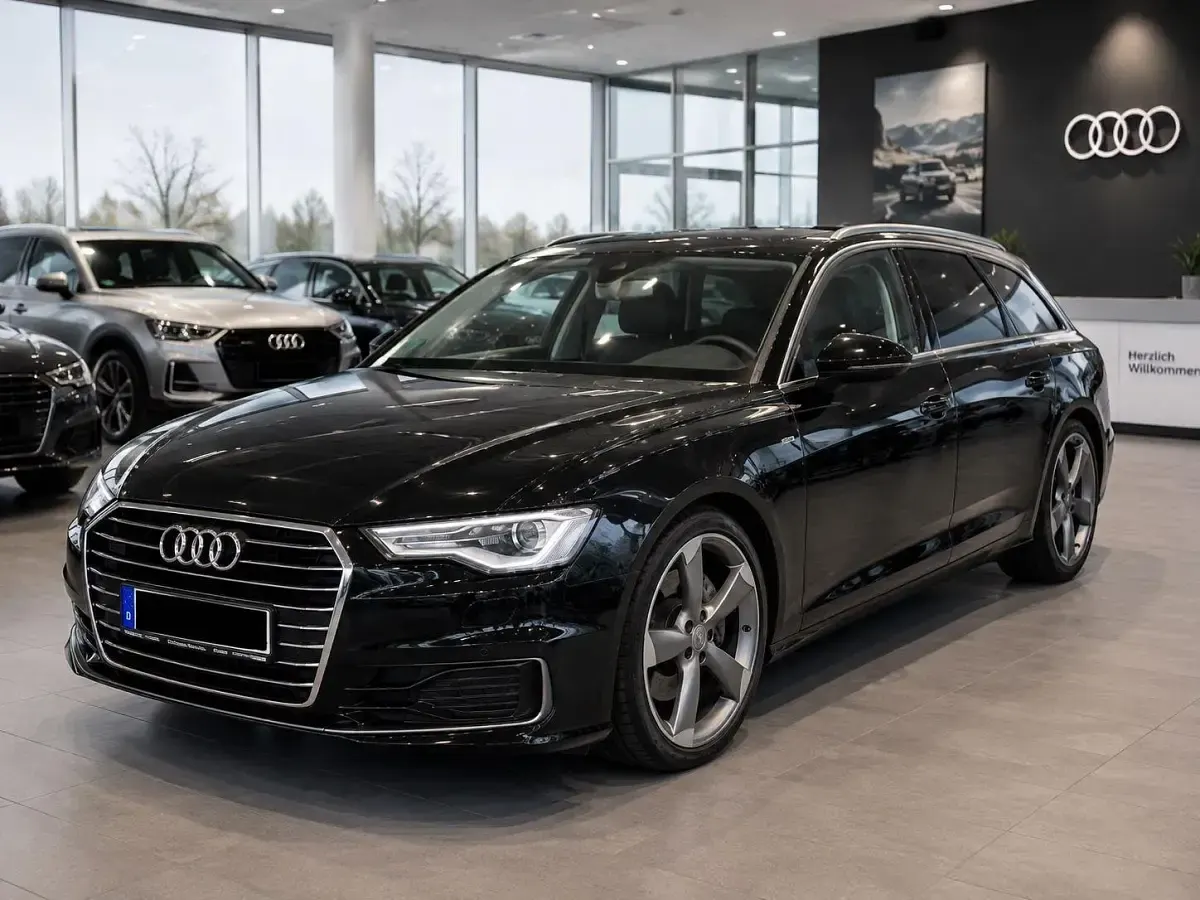 Second-hand Audi A6 Ambiente 218 CP (160 kW) 2015 Negru Break