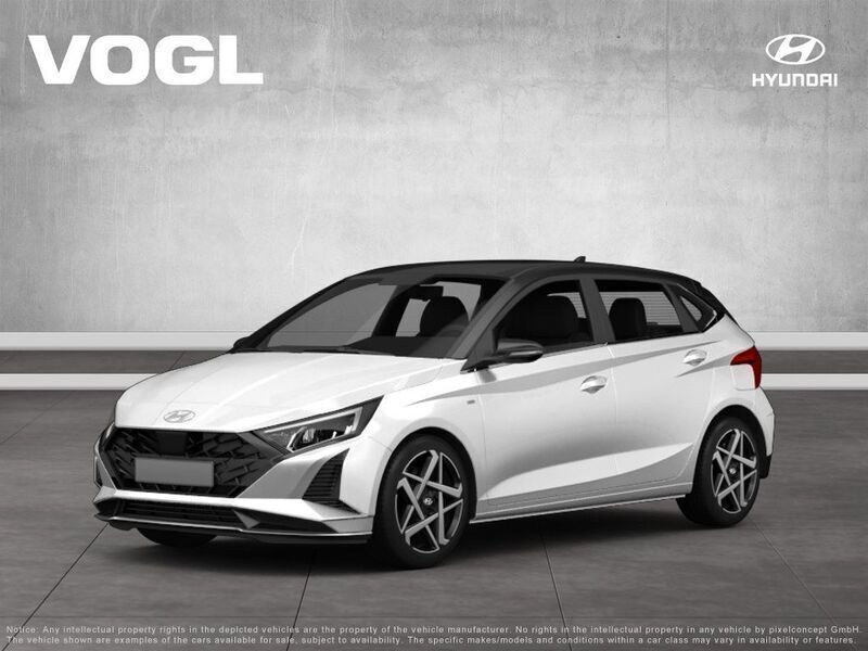 Atlas white / sol Gebraucht 2024 Hyundai i20 Trend Limousine | 17.610 € (Guter Preis) - Bild 1/4