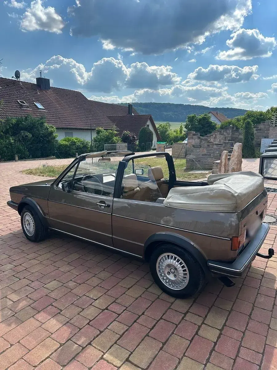 Gebraucht VW Golf Cabriolet Karmann 111 PS (81 kW) 1984 Braun Cabrio