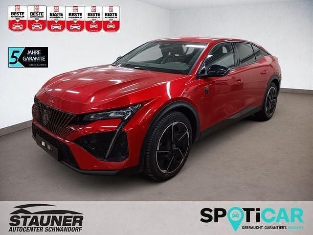 Elixir rot metallic (metallic) Gebraucht 2024 Peugeot 408 GT GT Limousine | 26.980 € (Superpreis) - Bild 1/4