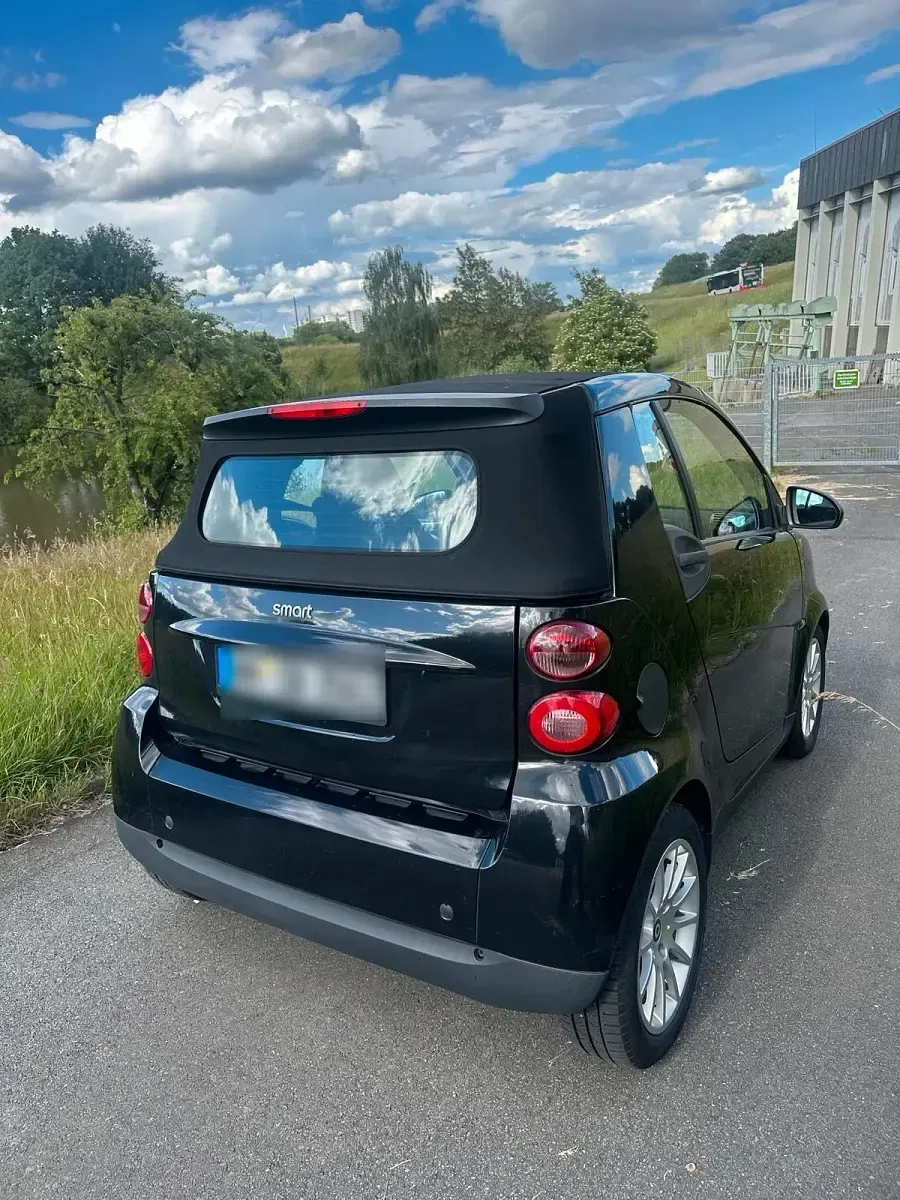 Gebraucht Smart ForTwo Cabrio 71 PS (52 kW) 2008 Schwarz Cabrio