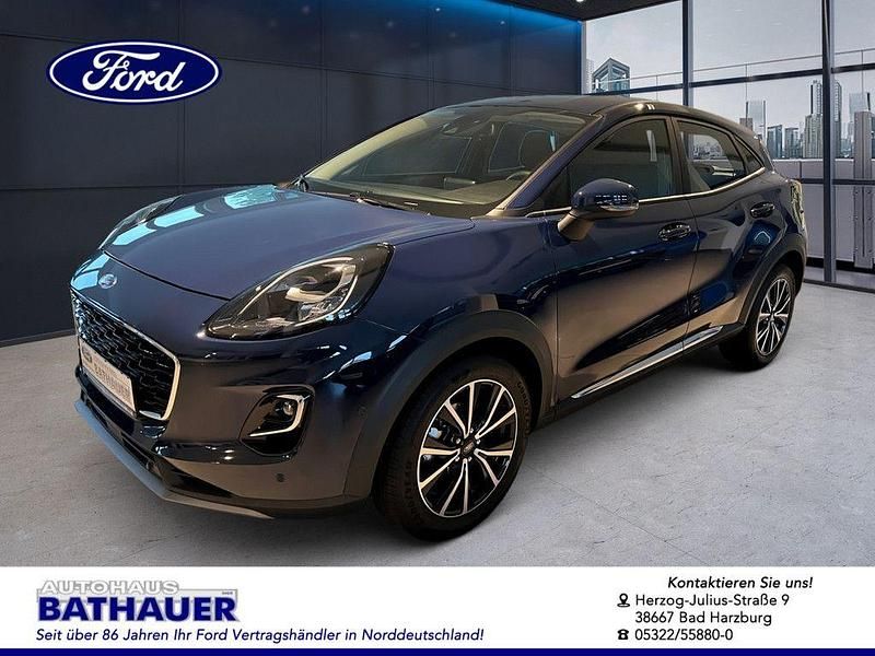 Gebraucht Ford Puma Titanium 125 PS (91 kW) 2021 Blazerblau SUV
