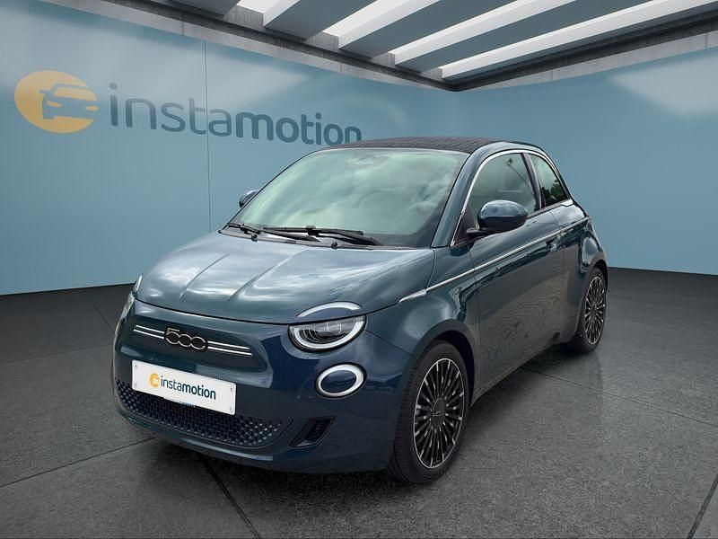 Grün Gebraucht 2023 Fiat 500e Cabrio | 23.499 € (Fairer Preis) - Bild 1/4