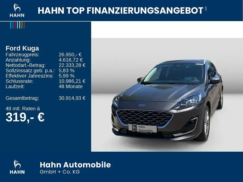 Gebraucht Ford Kuga Vignale 190 PS (139 kW) 2022 Grau SUV