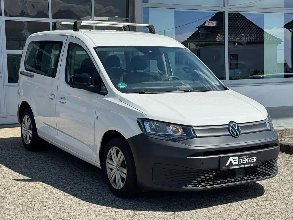Gebraucht VW Caddy 114 PS (83 kW) 2021 Weiß Van / Kleinbus
