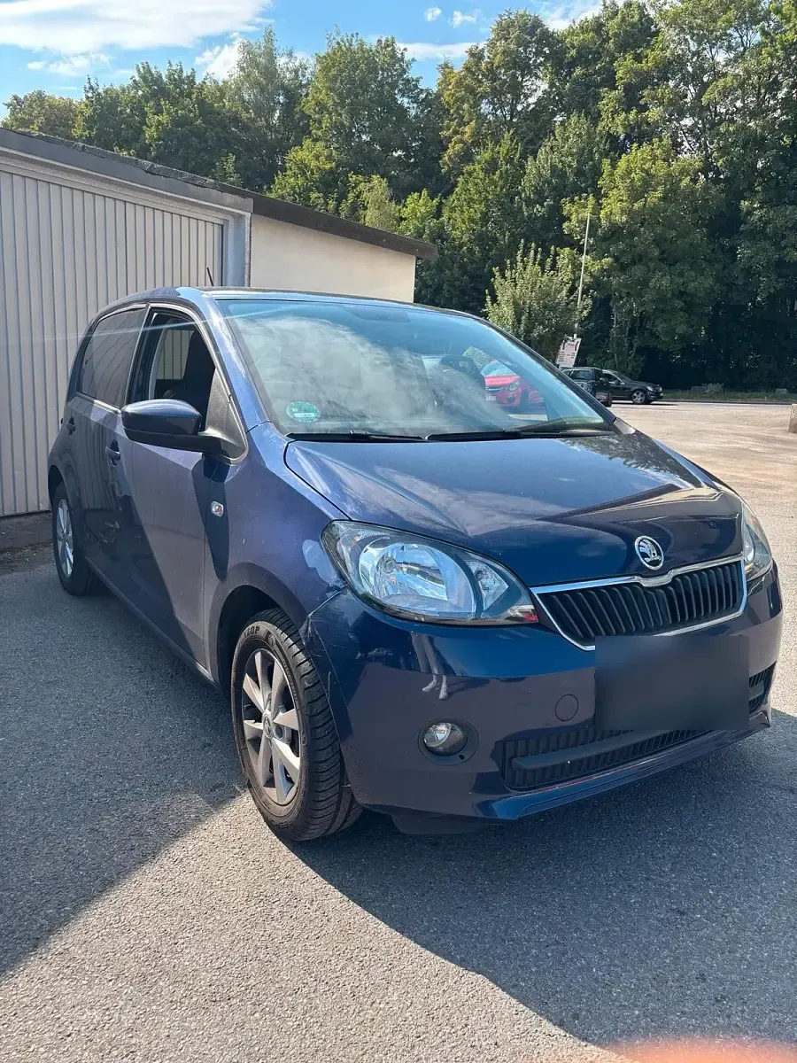Gebraucht Skoda Citigo 75 PS (55 kW) 2015 Blau Kleinwagen