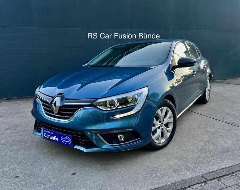 Blau Gebraucht 2018 Renault Mégane IV LIMITED Limousine | 11.590 € (Fairer Preis) - Bild 1/2
