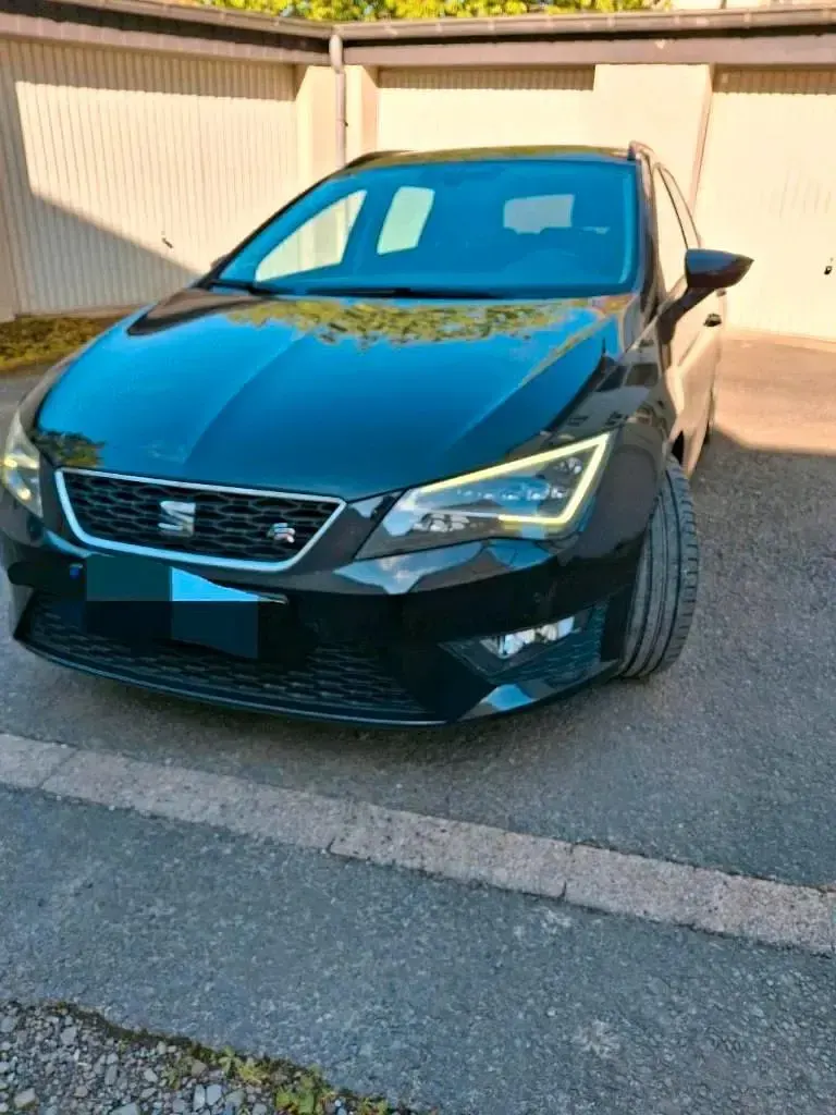 Gebraucht Seat Leon FR 150 PS (110 kW) 2015 Schwarz Kombi