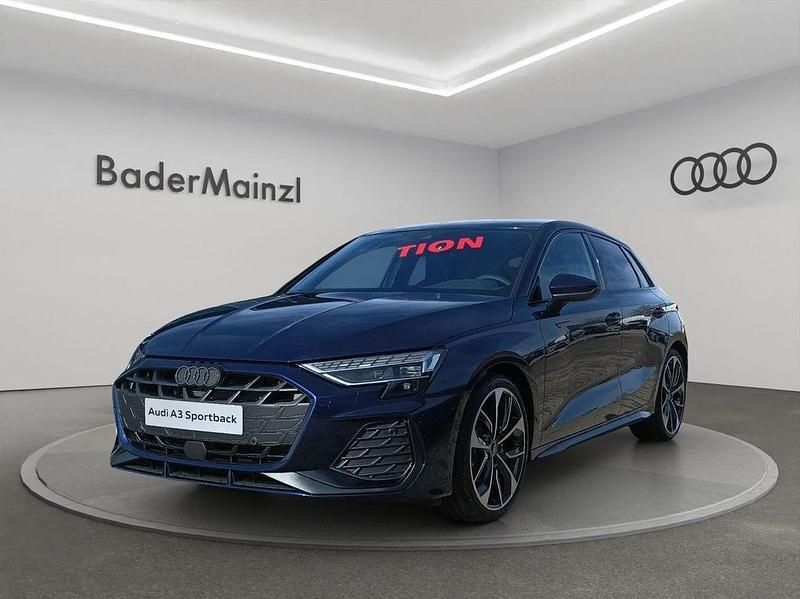 Blau Neu 2025 Audi A3 Sportback S-Line Limousine | 45.299 € (Fairer Preis) - Bild 1/4