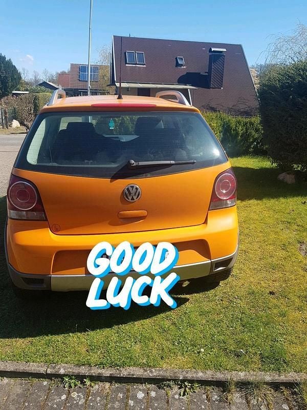 Gebraucht VW Polo Cross 69 PS (50 kW) 2008 Orange Kleinwagen