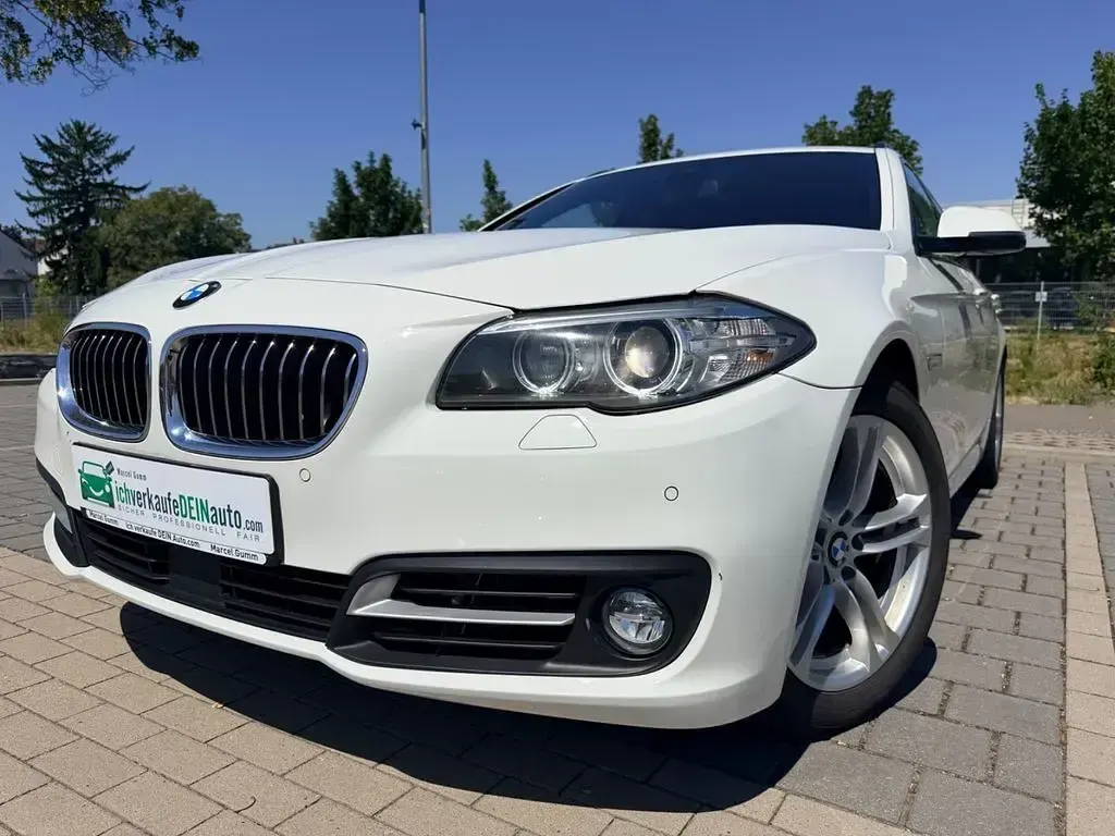 Gebraucht BMW 520 190 PS (139 kW) 2015 Weiß Kombi