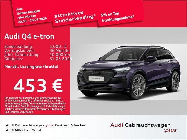 Gebraucht Audi Q4 e-tron Advanced 210 kW (286 PS) 2025 Auroraviolett metallic SUV