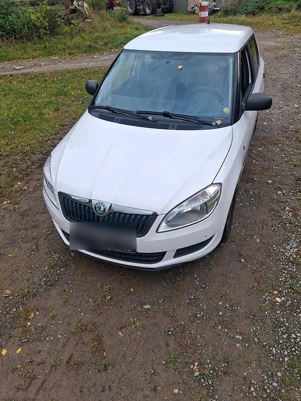 Weiß Gebraucht 2010 Skoda Fabia Kleinwagen | 1.200 € (Superpreis) - Bild 1/4