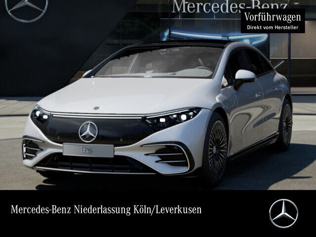 Hightechsilber Gebraucht 2023 Mercedes EQS580 AMG Limousine | 78.890 € (Superpreis) - Bild 1/4