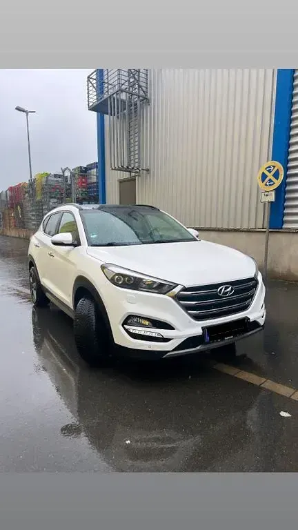 Gebraucht Hyundai Tucson Premium 177 PS (130 kW) 2018 Weiß SUV