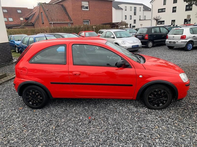 Gebraucht Opel Corsa Enjoy 60 PS (44 kW) 2004 Rot Kleinwagen