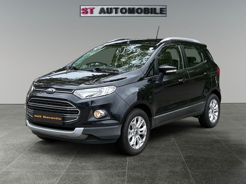 Pantherschwarz metallic Gebraucht 2016 Ford Ecosport Titanium SUV | 7.750 € (Fairer Preis) - Bild 1/4