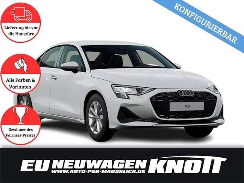 Schwarz Neu 2025 Audi A3 Advanced Plus Limousine | 29.390 € (Superpreis) - Bild 1/3