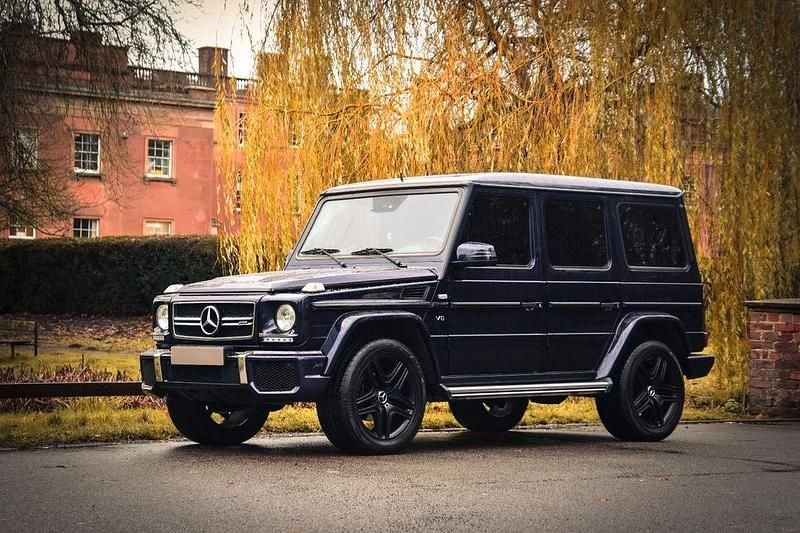 Blau Gebraucht 2001 Mercedes G400 SUV | 46.900 € - Bild 1/4