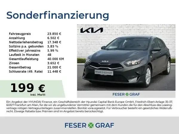 Pentametal grau Neu 2024 Kia Ceed Limousine | 23.850 € (Fairer Preis) - Bild 1/4